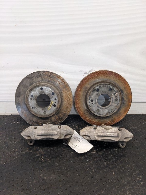 FRONT BRAKES CALIPERS AND ROTORS 19-25 SILVERADO SIERRA 1500 NBS 1180574 1188989