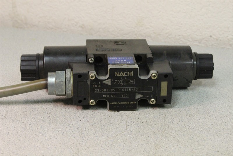 Nachi SS-G01-C5-R-C115-E31 Solenoid Control Valve "11" *FREE SHIPPING*