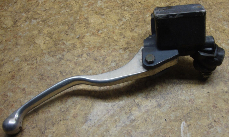 1990 Kawasaki Bayou ATV KLF 300 KLF300 Front Brake Master Cylinder Hand Lever 91
