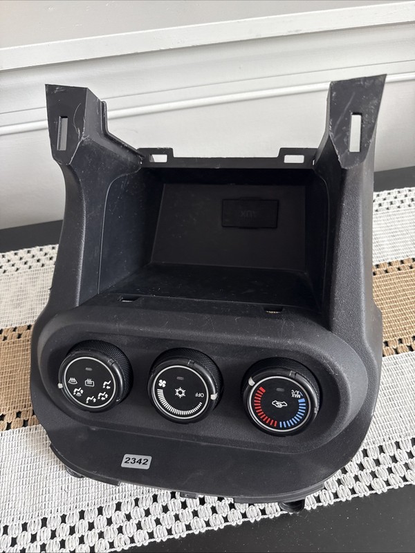 2008 - 2011 Mitsubishi Lancer A/C Heater Climate Control Bezel Trim V7962 DG