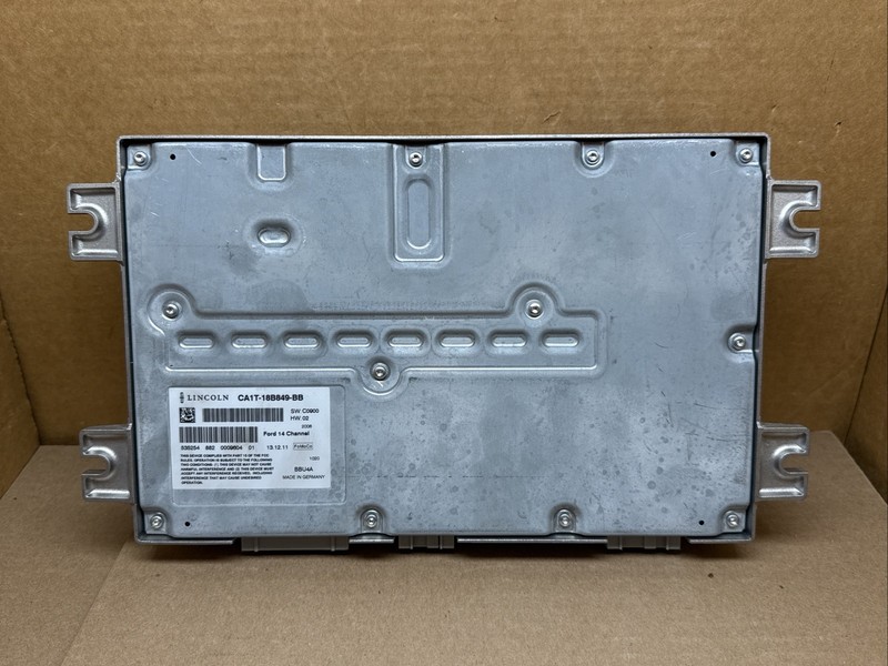 2013-2016 Lincoln MKX Amplifier Amp Radio Audio FoMoCo BBU4A CA1T-18B849-BB