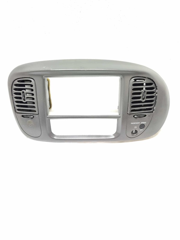 1999 F150 Radio Heater Air Vents Center Dash Trim Bezel Gray Light Scratches