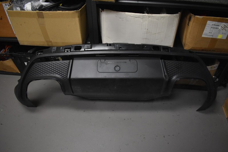 2016-2021 PORSCHE MACAN S REAR LOWER SPOILER FACTORY OEM