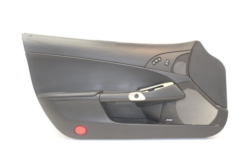 05-13 CORVETTE C6 Black Driver Left Front Door Trim Panel 25873026