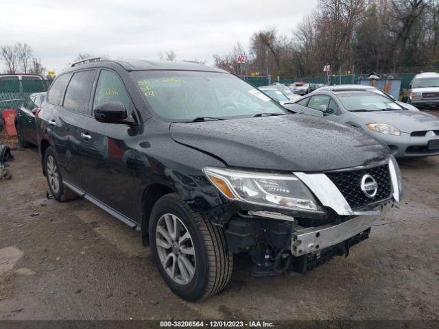 2015 Nissan Pathfinder Left Door Mirror Assembly Black OEM 215423 116K Miles
