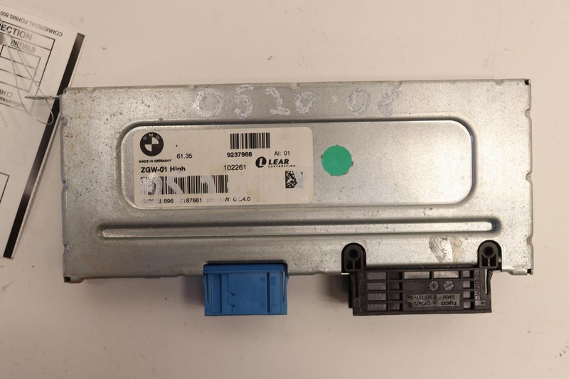 2009-2011 BMW 750LI F01 F02 ECU THEFT LOCKING CENTRAL GATEWAY CONTROL MODULE OEM