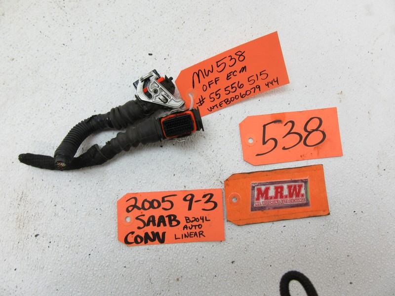 TRANSMISSION COMPUTER WIRE PLUG CONNECTOR CLIP END 55556515 fits 03-11 SAAB 9-3