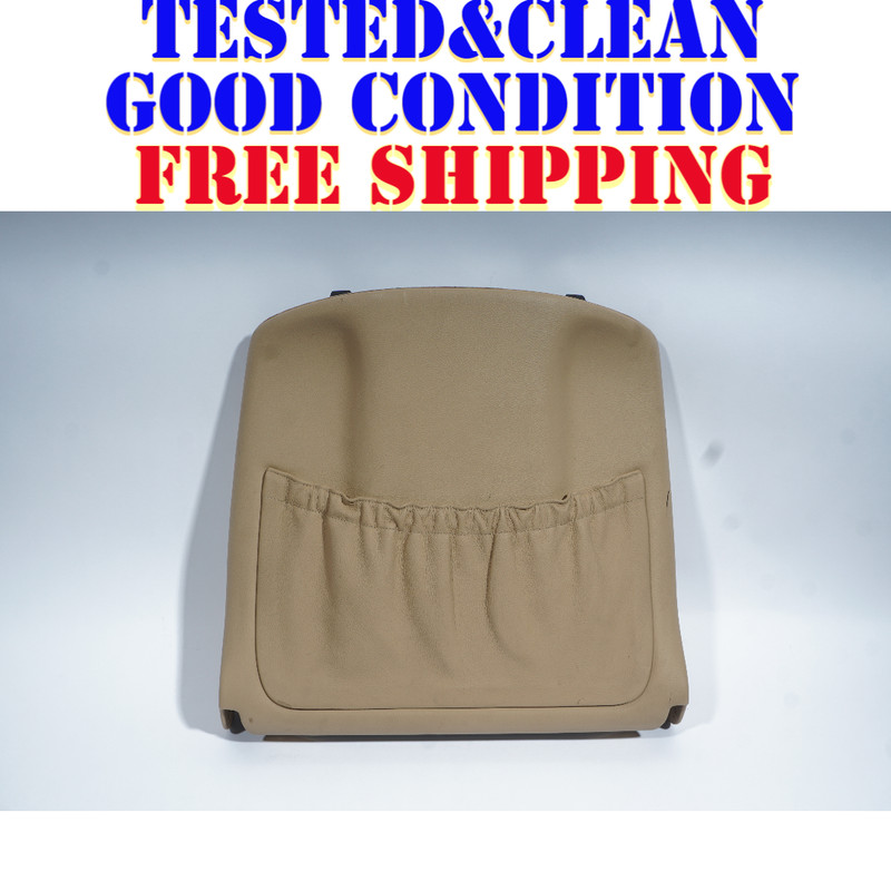 2004 - 2006 MERCEDES S430 S500 FRONT LEFT DRIVER SEAT BACK COVER TRIM PANEL OEM