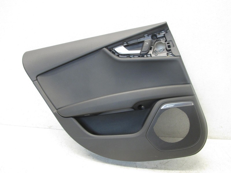 12-15 AUDI 4G S7 A7 RS7 INTERIOR DOOR PANEL COVER TRIM REAR LEFT OEM 121124