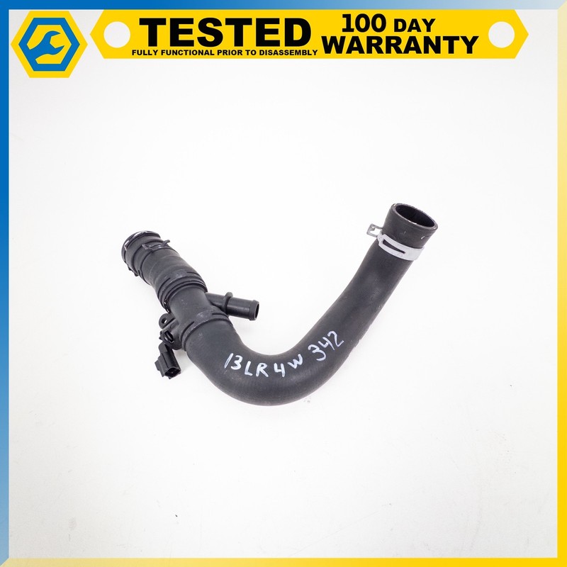 10-16 LAND ROVER L319 L320 LR4 ENGINE MOTOR RADIATOR COOLANT UPPER HOSE PIPE OEM