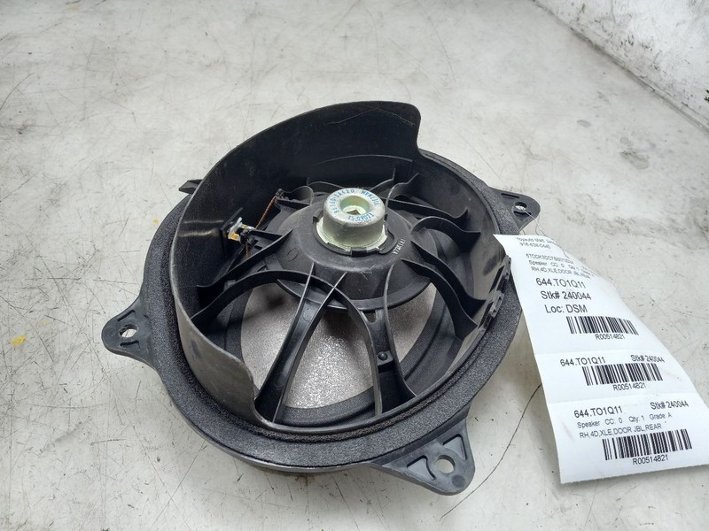 11 TOYOTA SIENNA XLE REAR PASSENGER RIGHT JBL DOOR SPEAKER