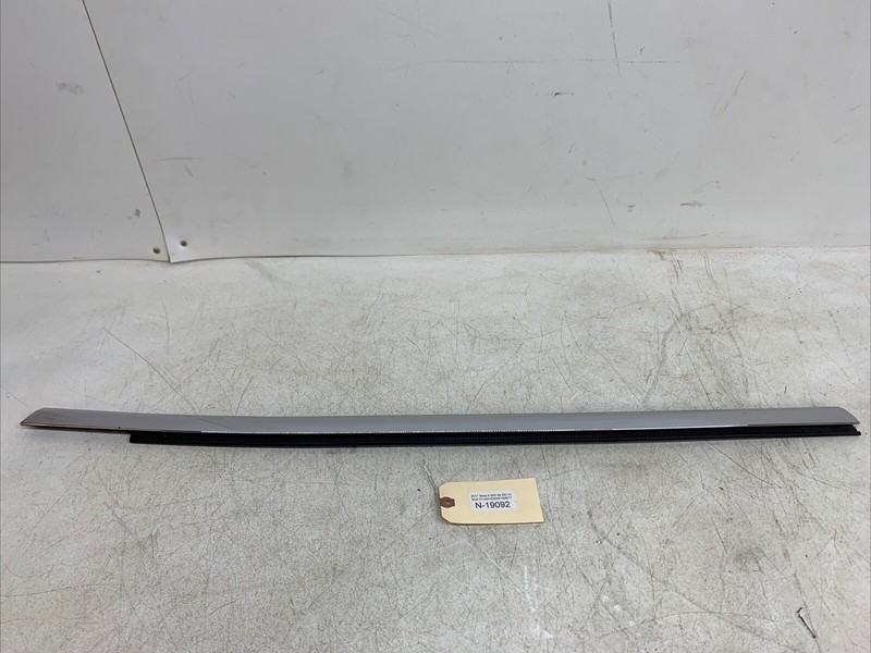 ⚡️12-16 Tesla Mod S REAR RIGHT DOOR SEAL OUTER BELT CHROME 6009603-00-D 19092 U8