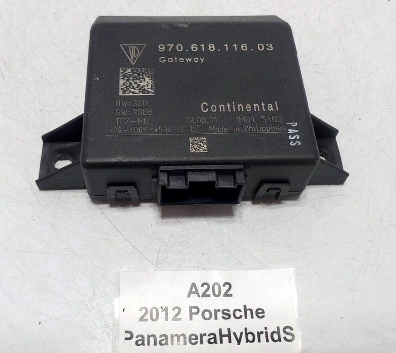 ✅ 2010-2016 OEM Porsche Panamera Hybrid S 970 Gateway Control Module Unit