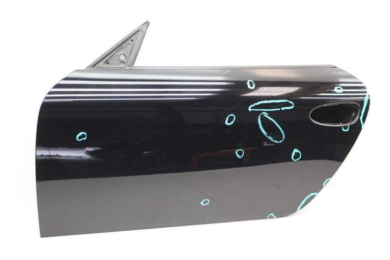 2005-2012 Porsche Boxster 987 2.7L Black Driver Left Front Door Shell