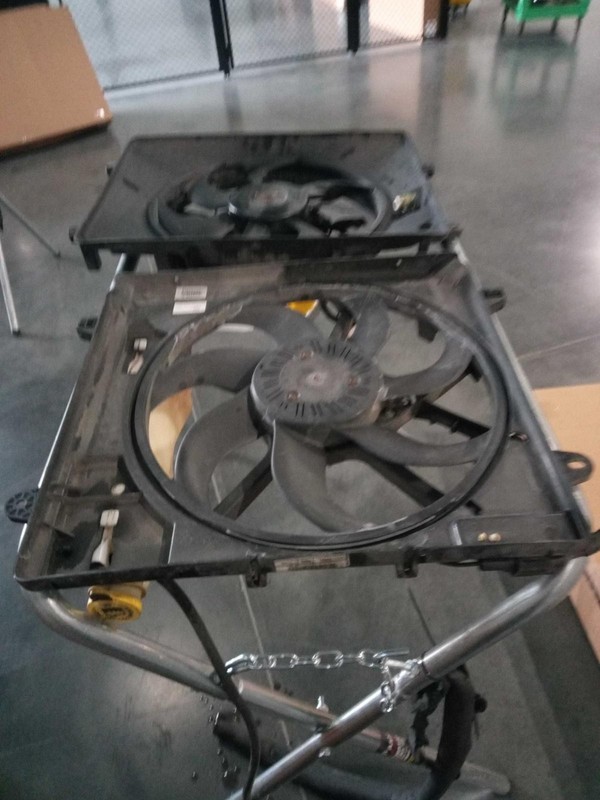 2017 Jeep Wrangler Engine Cooling Fan Motor OEM 68143894AB 82K Miles White