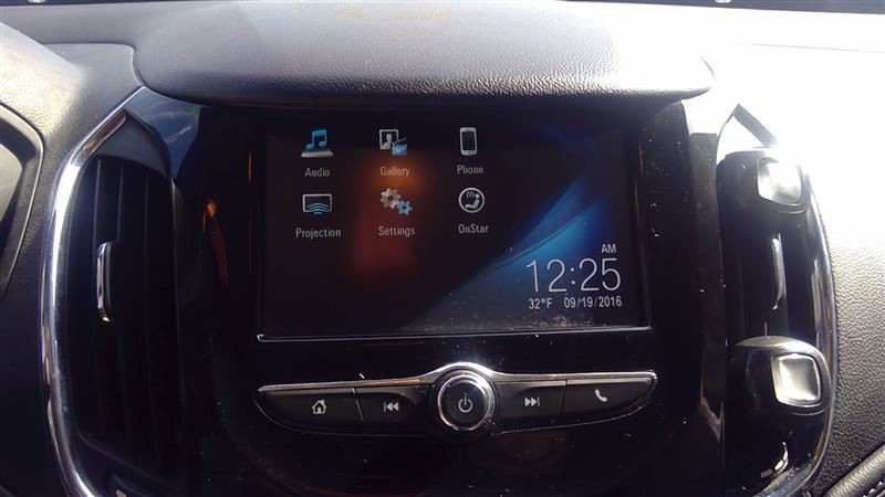 Audio Equipment Radio 7.0" Screen Ioa Opt U2K Fits 17 CRUZE 1413074