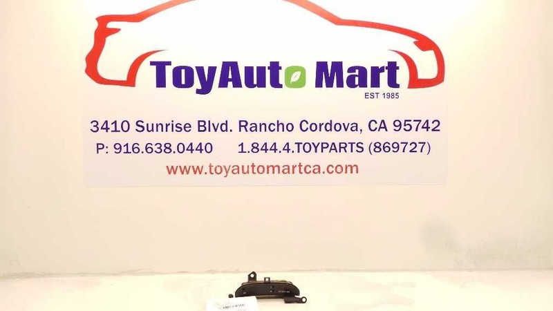 2002 TOYOTA CELICA GT INTERIOR DIGITAL CLOCK ASSEMBLY