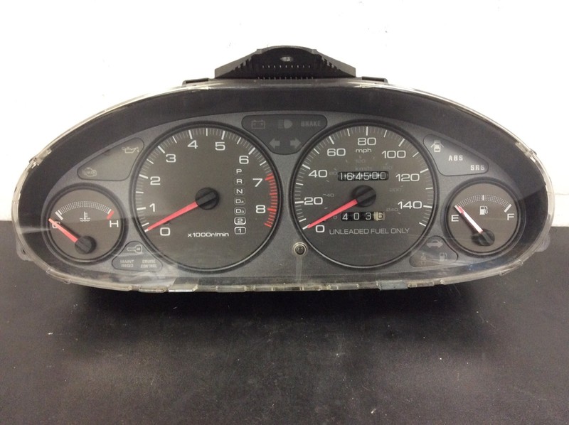 00 01 Integra AT Instrument Cluster Speedo Tacho Combo Meter Gauges 164k OEM