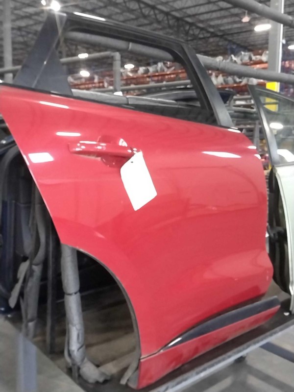 2018 Jaguar F-PACE Rear Right Door Red OEM 653540, 155k Miles, Used