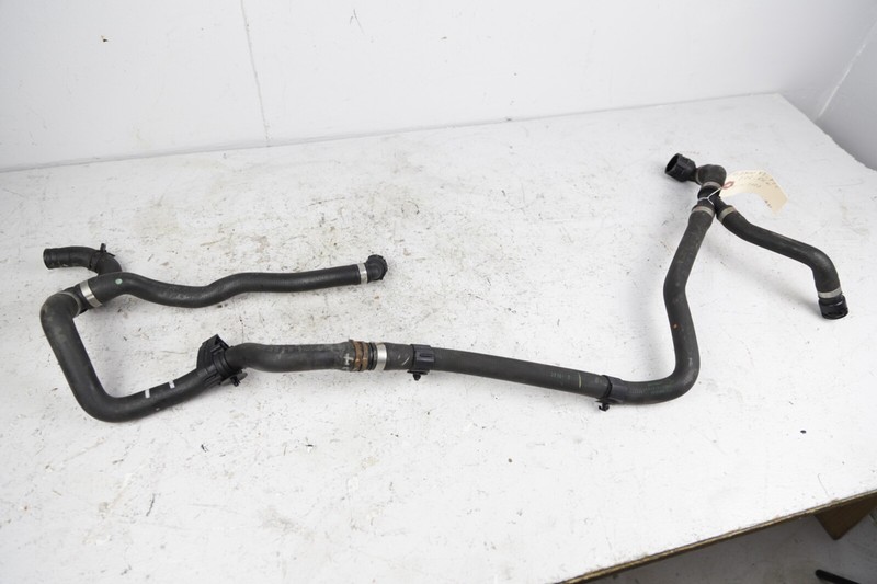 11-17 BMW X3 F25 Pipe Hose Hvac Heater Tube Coolant Engine Radiator SET OF 2 66K