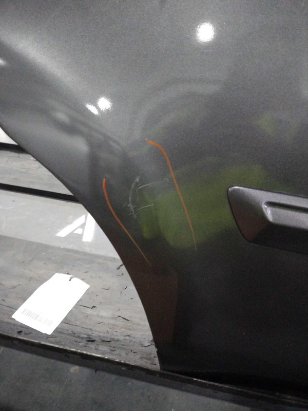 2015 Honda Pilot Rear Right Door Grey 497181 Used 174K Miles OEM