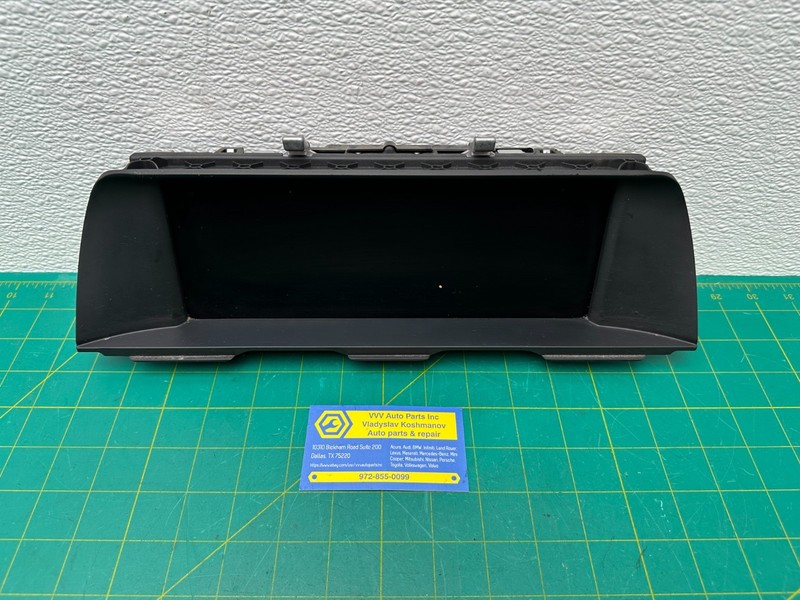 11-16 BMW F10 FRONT DASH INFORMATION DISPLAY SCREEN OEM 9241826