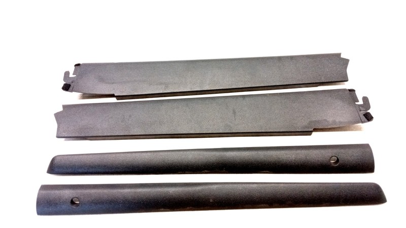 09-15 MINI COOPER S R57 CONVERTIBLE SLIDING ROOF TOP CENTER TRIM SET OEM 080625
