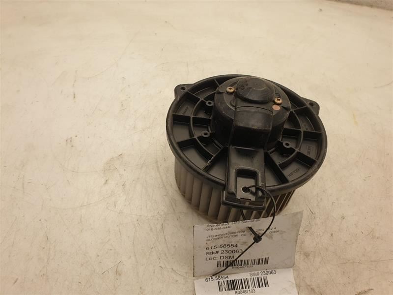 01-03 TOYOTA RAV4 L 2.0L AT AC BLOWER MOTOR ASSEMBLY