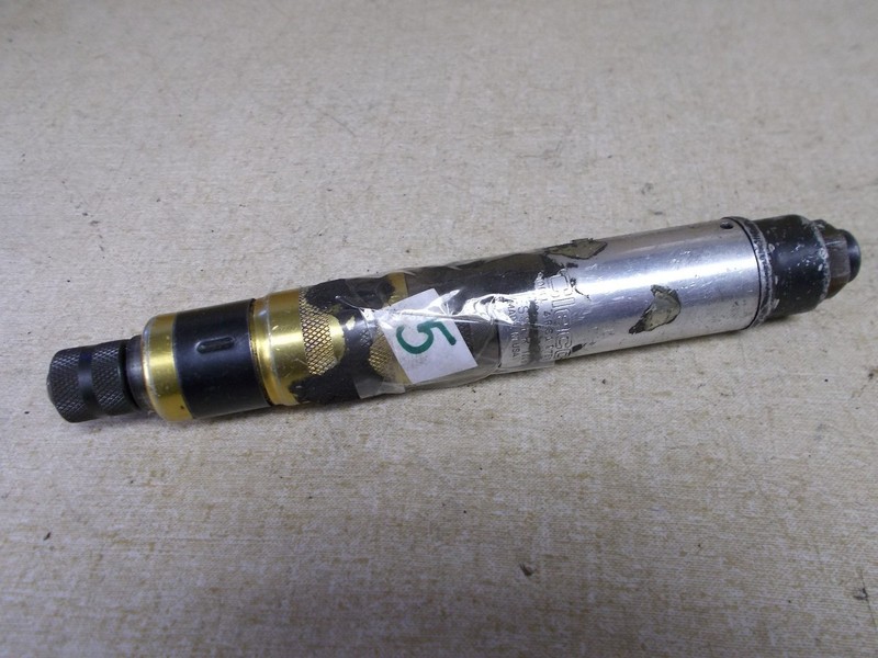 Cleco 4RSA17BQ Air Pneumatic Screwdriver, Missing Button *FREE SHIPPING*