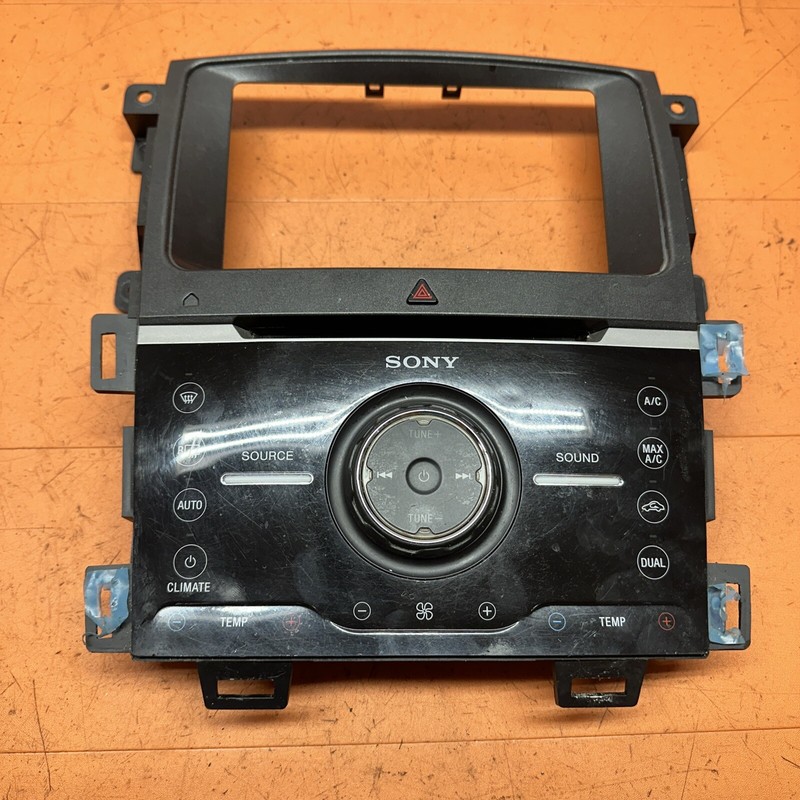 DT4T18A802CC | 2011 - 2014 Ford Edge OEM Radio AC Climate Control Panel || SONY