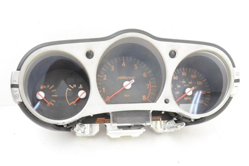 2004 Nissan 350z MT Non Locking Coupe Speedometer Gauge Cluster