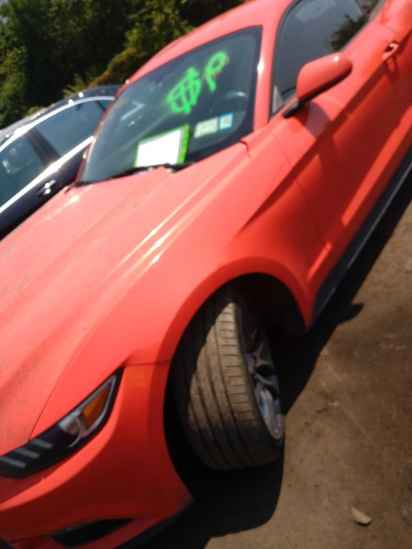 2015 Ford Mustang OEM Bumper Impact Bar - Orange - 69K Miles - FR3Z17757A