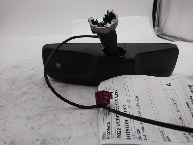 2022 Mercedes-Benz GLC-Class White Interior Rear View Mirror OEM Used 51K Miles