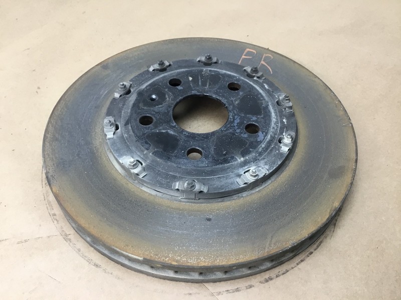 11-12 Fisker Karma 2012 Front Right Passenger Brake Disc Rotor :Y