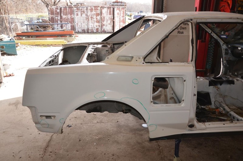 Passenger Right Rear Quarter Panel Fits 85-89 MR2