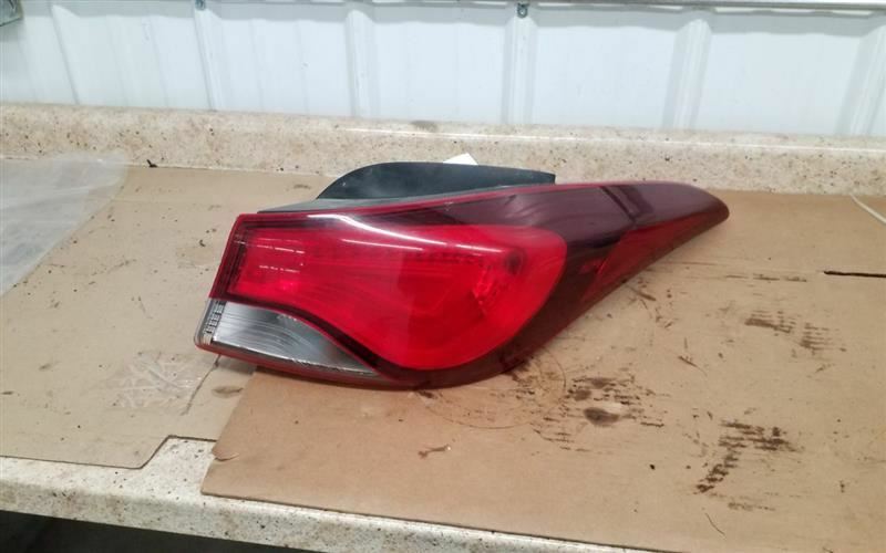 Passenger Tail Light Quarter Panel US Built Fits 14-16 ELANTRA 217920