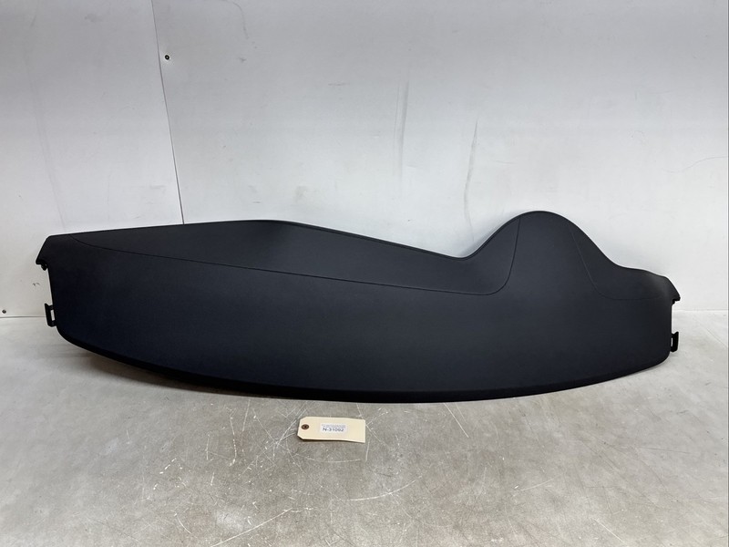 12-20 TESLA S DASH DASHBOARD UPPER TRIM COVER PANEL BLACK LEATHER 31092