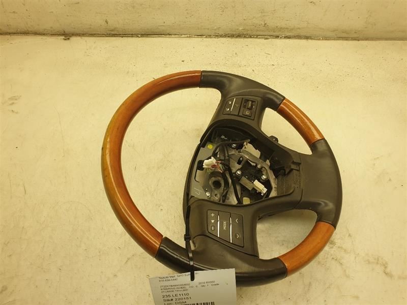 2010 LEXUS RX350 BASE STEERING WHEEL
