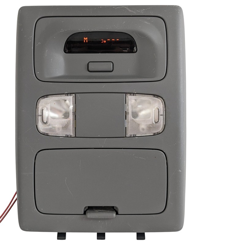 05-11 TOYOTA TACOMA Overhead Console Map Dome Light GRAY WITH COMPASS GENUINE