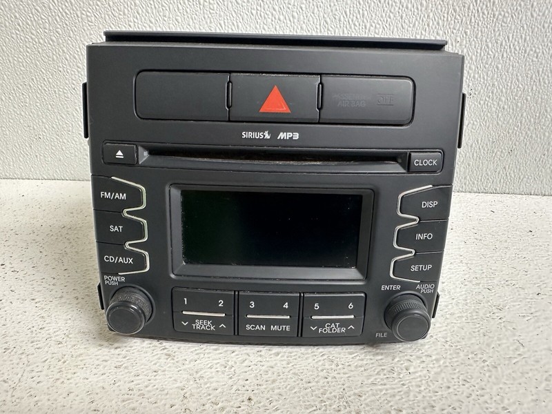 2012-2013 Kia Soul Radio Stereo 2 DIN Disc CD Player