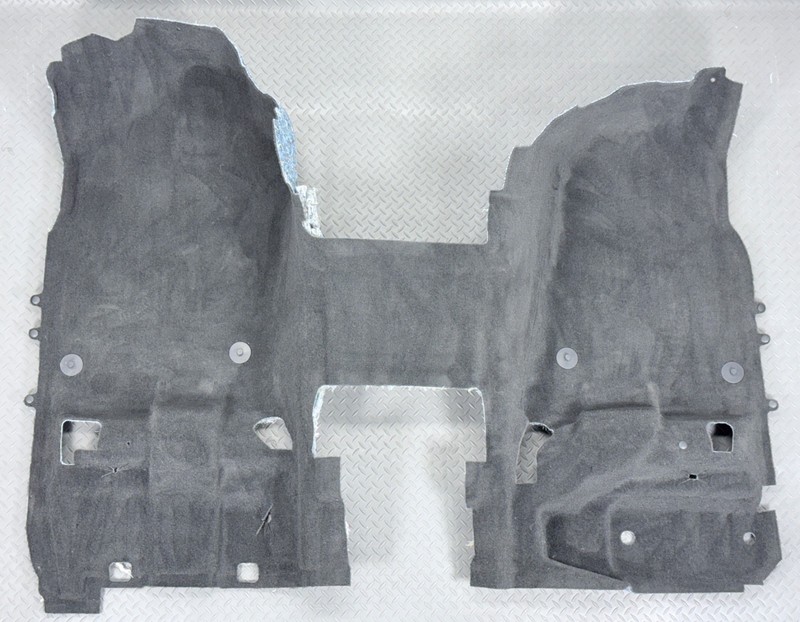 ✅ 19-26 RAM 1500 5th Crew Cab OEM INTERIOR FRONT FLOOR CARPET COVER Black 79K