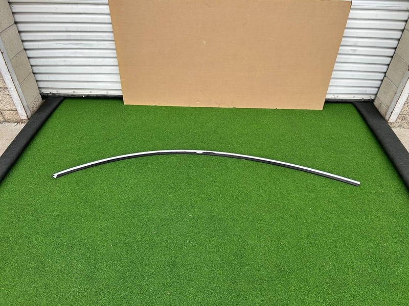 ✅ 2020-2023 Tesla Model Y Upper Bright Trim Mold Roof Molding Left 1495731-00-A