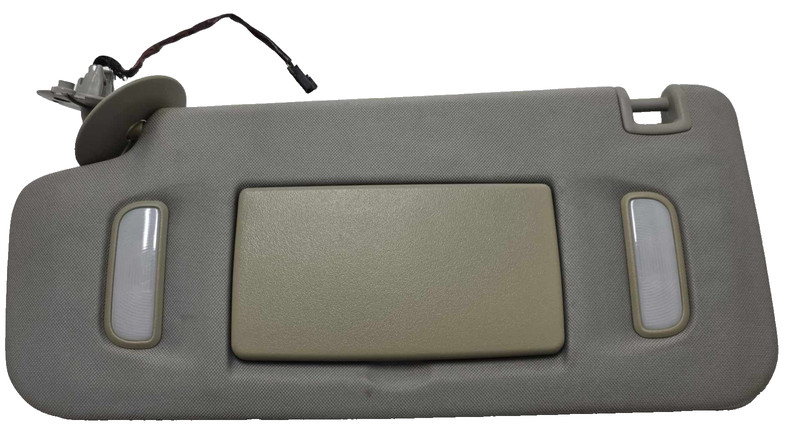 Chevrolet Traverse LH Driver illuminated Sun Visor Gray 2009-2017 OEM 23234424