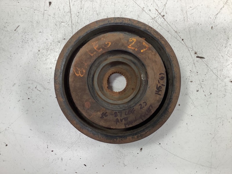 86-87 Acura Legend 2.7l A/T Main Crankshaft Pulley 13811-PH7-670 OEM