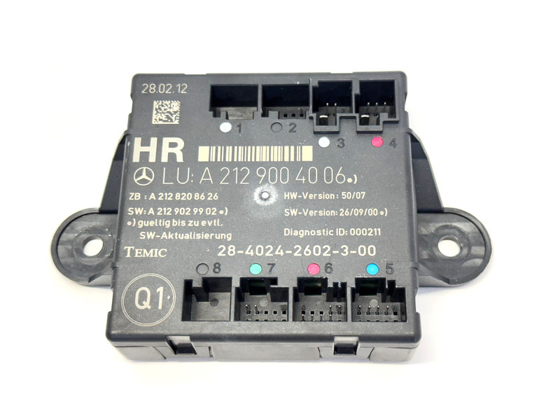 ✅ 2006-2018 MERCEDES-BENZ W212 E350 REAR RIGHT SIDE DOOR CONTROL MODULE OEM