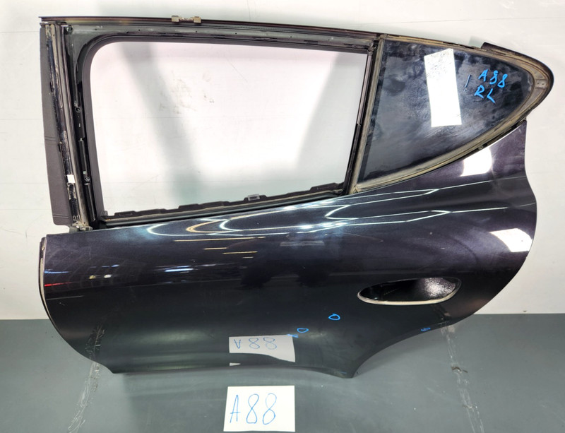 ✅ 10-16 OEM Porsche Panamera 970 Rear Left Driver Side Door Shell Panel Black*