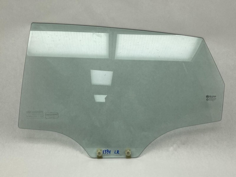 Left Driver Rear Door Window Glass 2012-2013 Hyundai Accent Hatchback *NO SHIP*