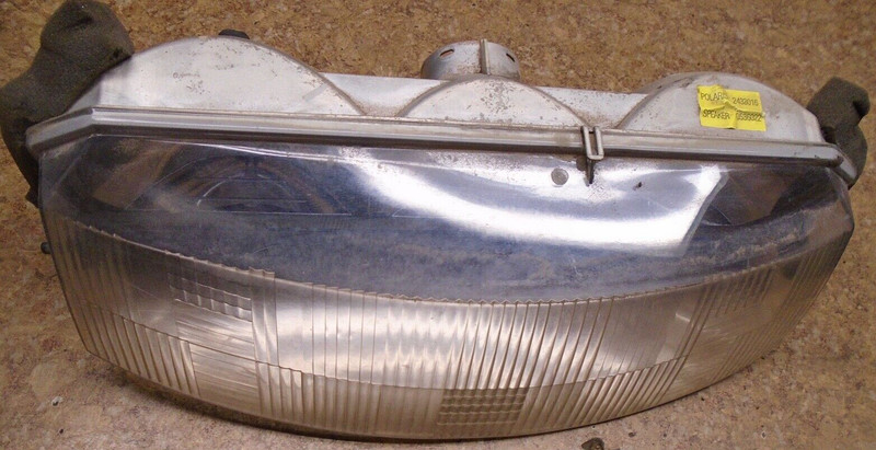 2001 Snowmobile Polaris RMK 800 Rocky Mountain King Front Headlight Head Light