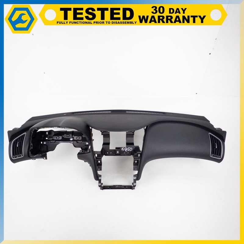 14-17 INFINITI Q50 DASHBOARD DASH BOARD PANEL BLACK OEM