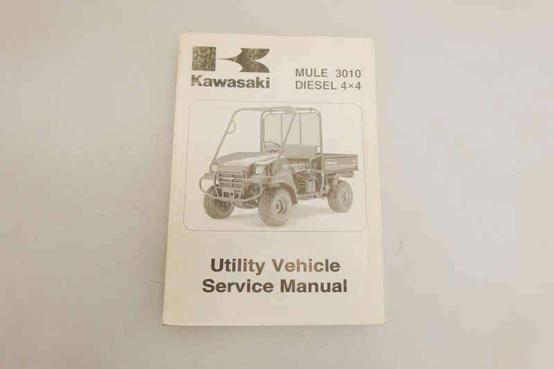 2008 Kawasaki MULE 3010 Diesel 4x4 (OEM) Utility Service Manual 99924-1395-01